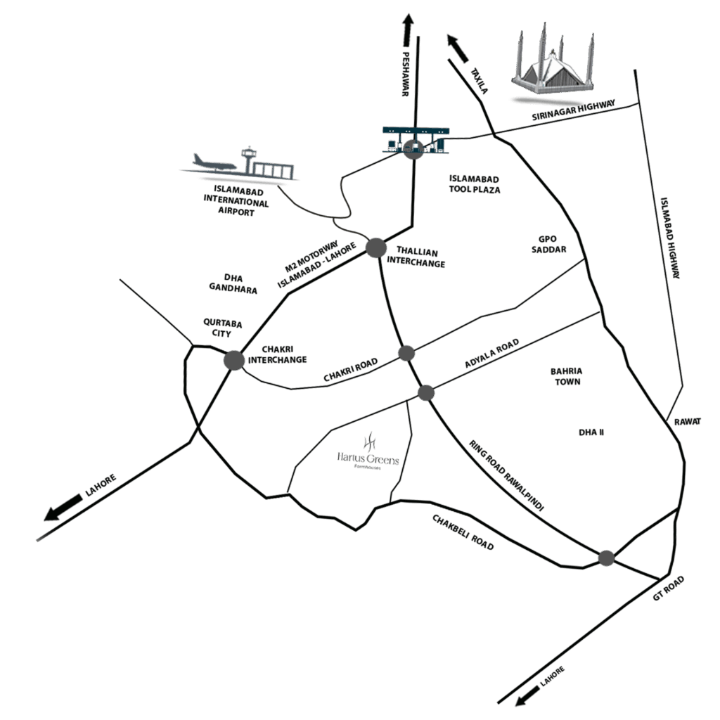 Hartus Floare Agro Farmhouses near Rawalpindi Islamabad