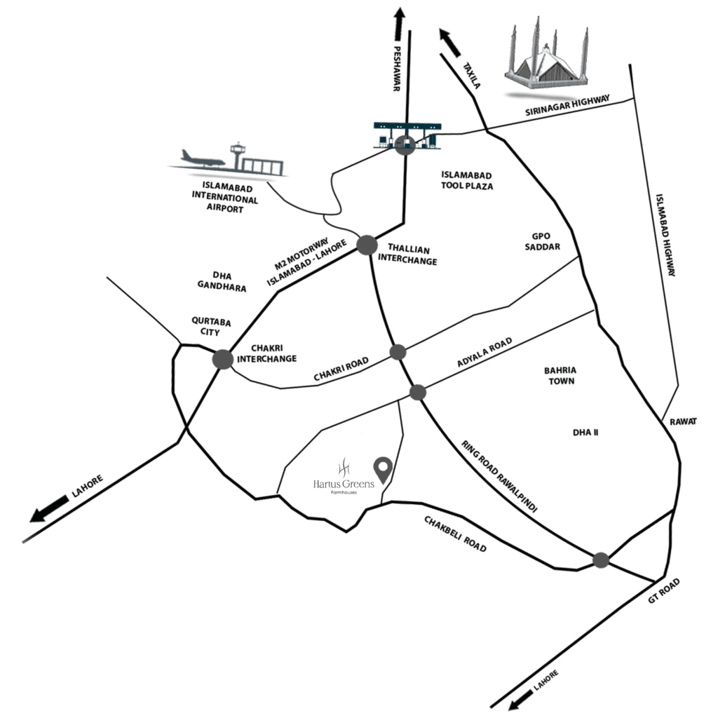 Hartus Floare Farmhouses Map